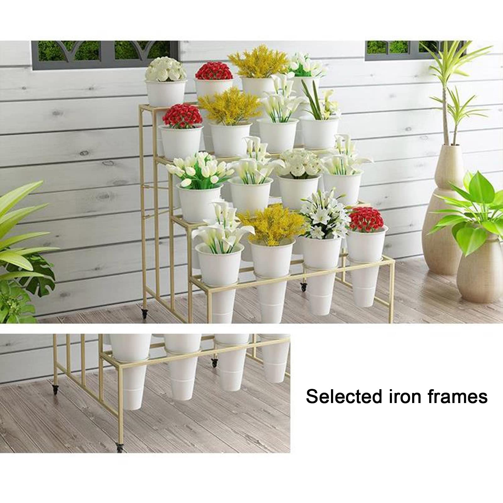 フラワーカート（金属製）